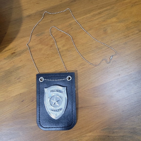 Halloween Police Uniform Cosplay Costume Adult Womens Small Blue Skirt Hat Cuffs - Picture 10 of 11